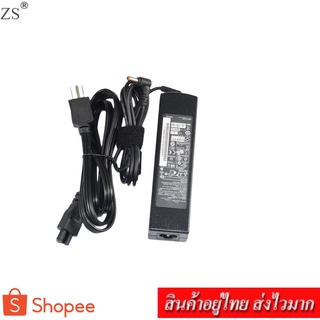 ZS Adapter Notebook อะแดปเตอร์ For LENOVO 20V 3.25A หัว 5.5x2.5 (สีดำ)แถม สายไฟ AC