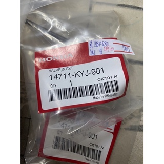 วาวล์ ไอดี cbr300-250 14711-kyj-901 valve in ckt ของแท้ honda