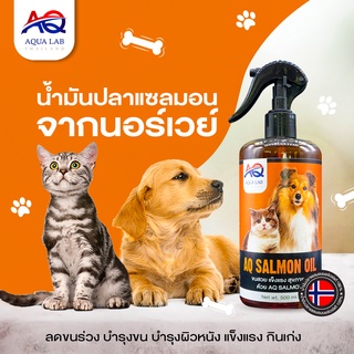 บำรุงขนสวย แข็งแรง สุขภาพดี ด้วย AQ Salmon น้ำมันปลาแซลมอนจากนอร์เวย์  "พร้อมส่ง" ‼️