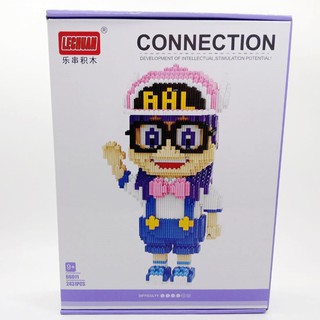 ตัวต่อฝึกทักษะตัวต่อเฟือง ตัวการ์ตูนแสนน่ารัก LECHUAN 66011 จำนวนตัวต่อ 2431 ชิ้น