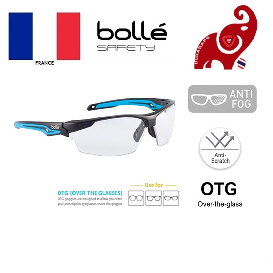 แว่นเซฟตี้ BOLLE TRYOPSI Tryon Clear Safety Glasses