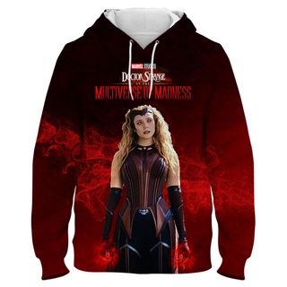 2021 Movie Wanda Vision Scarlet Witch Adult hoodie ​3D Printing Hoodie Men And Women Sports Tops Funny Hooded Clothing