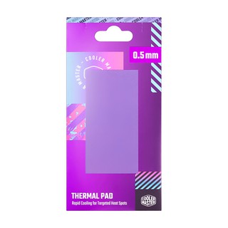 Cooler Master Thermal pad ซิลิโคนแผ่น  สำหรับ CPU/GPU (0.5, 1 , 1.5 , 2.0 mm) ขนาด 95 x 45 mm