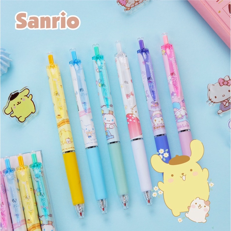 ปากกา Sanrio ✨ ปากกาลูกลื่น ซานริโอ้ Kitty Little Twin Star Cinnamon My Melody  เครื่องเขียน ✏️ ด้าม