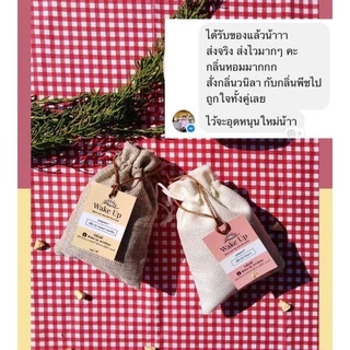 พร้อมส่ง ถุงหอมปรับอากาศ สำหรับใส่ตู้เสื้อผ้า ห้องน้ำ รถยนต์ งานแฮนด์เมด สินค้าไทย วัสดุธรรมชาติ ของชำร่วย แจกงานสัมมนา