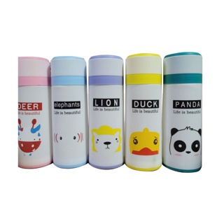โปรโมชั่น : ขวดแก้ว 380 ml. ลายน่ารักหลากสี ใส่ร้อนและเย็นได้