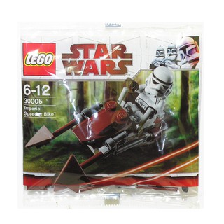 30005 : LEGO Star Wars Imperial Speeder Bike Polybag (ซองยับ)