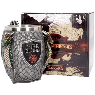 สินค้าลิขสิทธิ์  ❗❗💯 Game of Thrones House Targaryen Tankard แก้ว  ของแท้ ส่งฟรี ❗❗💯💯 งานลิขสิทธิ์ ของสะสม