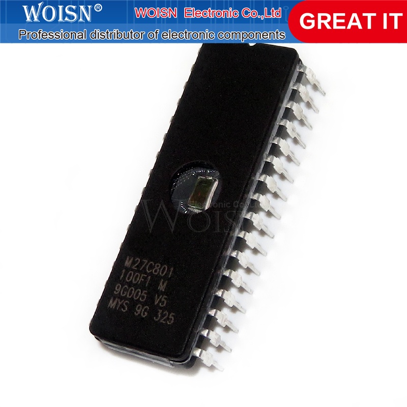 M27C801 10 ชิ้น/ล็อต 27C801 M27C801-100F1 CDIP-32 ในสต็อก ttc