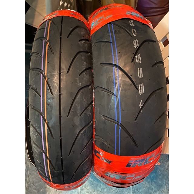 ยางIRC ยางFORZA300เก่า SS-560 TL 120/70-14, 140/70-13