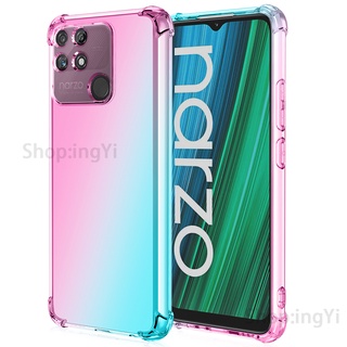 เคสโทรศัพท์มือถือ ไล่โทนสี กันกระแทก สําหรับ Realme narzo 50 Pro 5G 50A Prime 50i Prime 50A 30A