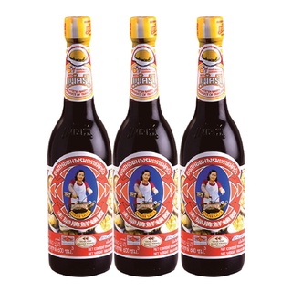 โปรโมชัน! ตราแม่ครัว ซอสหอยนางรม 600 ซีซี x 3 ขวด Tra Mae Krua Oyster Sauce 600 cc x 3 bottles