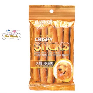 (รสเเกะ)SLEEKY Crispy Stick ขนมแทะสำหรับสุนัข 90 g