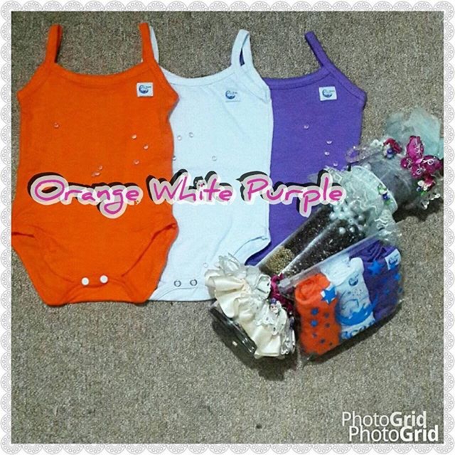 Bcare TANKTOP จัมเปอร์ MIX (ORANGE, WHITE, PURPLE)