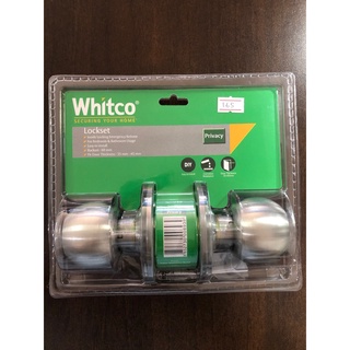 ลูกบิดประตูห้องน้ำ ตราwhitco