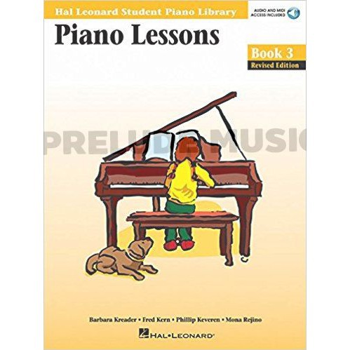Hal Leonard Piano Lessons, Book 1-5 +Online Audio ราคา ถูกที่สุด ดีลบีเคเค แกลเลอรีภาพที่ 4