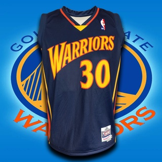 เสื้อบาส เสื้อบาสเกตบอล NBA ทีม โกลเด้นสเตท วอร์ริเออร์ #BK0120 รุ่น Classic Stephen Curry#30 ไซส์ S-5XL