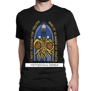 เสื้อยืด พิมพ์ลาย FSM Religion Church Flying Spaghetti Monsterism เหมาะกับของขวัญ สําหรับผู้ชายS-5XL