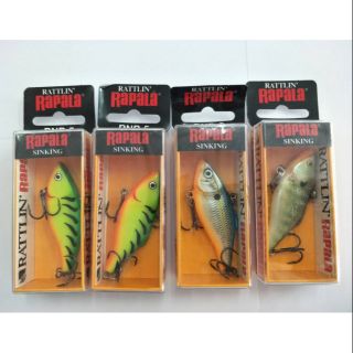 👉เหยื่อ RaPaLa Rattlin 5(แจ้งสีในแชท)