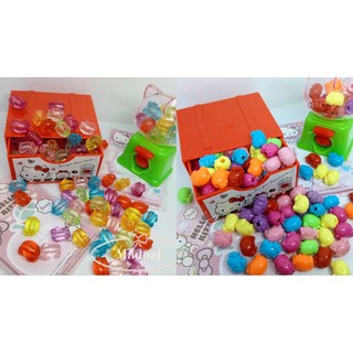 ลูกปัดคิตตี้ คละสี 15ชิ้น ราคาน่ารัก