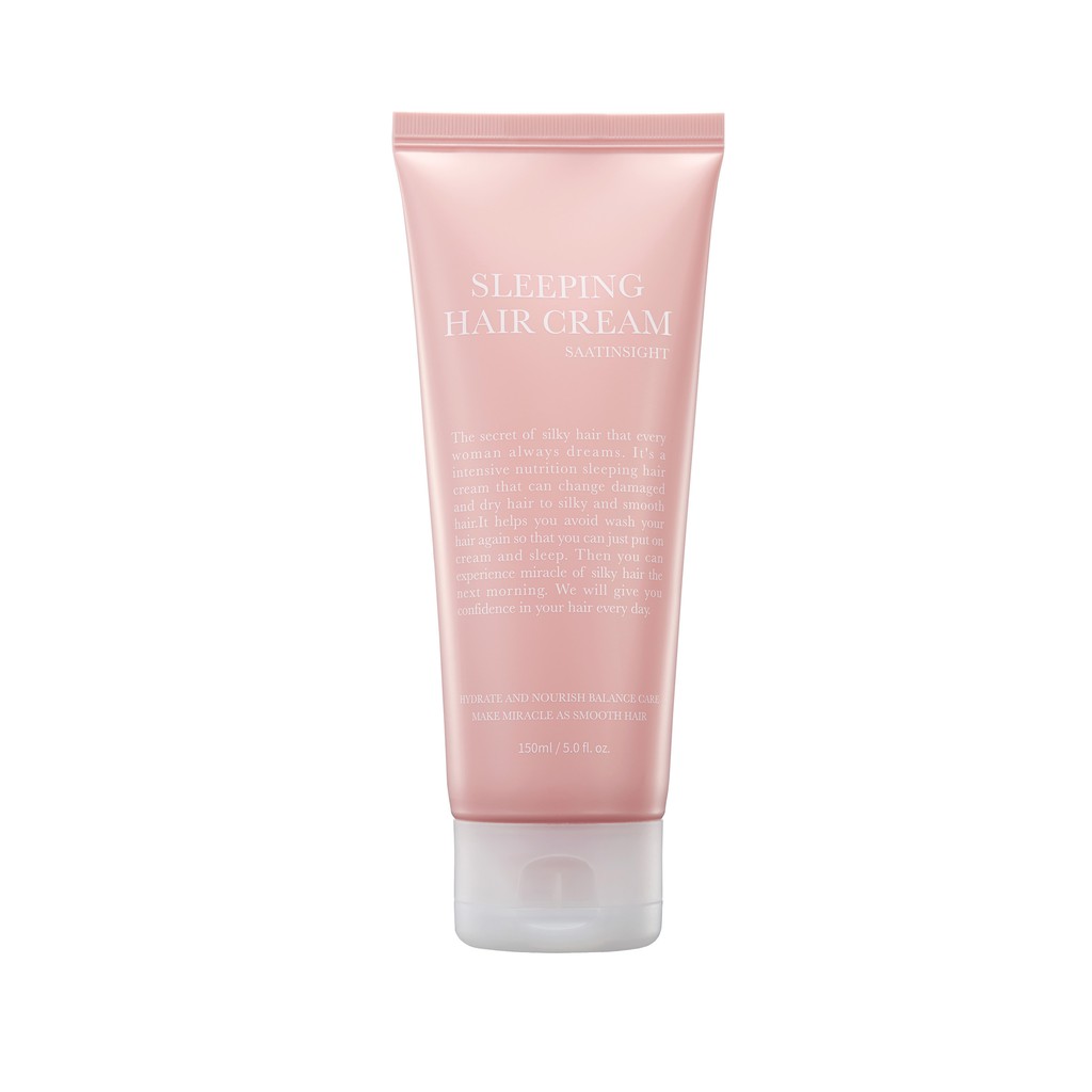 Saat Insight Night Sleeping Hair Cream 150ml Shopee Thailand