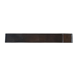 Bar Mat Strip Rubber Black 60X8x1.8cm