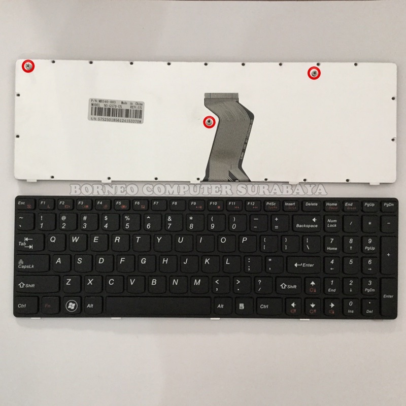 คีย์บอร์ด LENOVO G570 NUMERIC