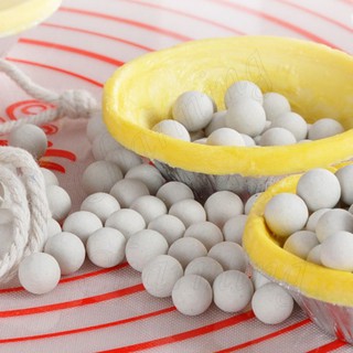 ❉  หินอบขนม หินอบพาย หินอบทาร์ต หินเบเกอรี่ 500 กรัม หินทับทาร์ตอบขนม Pie Baking Beads ลูกปัดเซรามิกสําหรับใช้ในการทําอาหาร