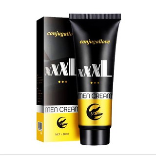 CONJUGALLOVE XXXL CREAM FOR MEN 50 g. เจลครีมนวดขยายเพิ่มขนาดน้องชายสำหรับสุภาพบุรุษ ช่วยเพิ่มขนาดได้จริง (แถมวิธีนวดให้