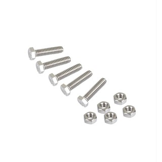 สกรูหัวหกเหลี่ยม 1/4 นิ้วX1 นิ้ว HEX BOLT&amp;NBSP;1/4"X1" 5 SET