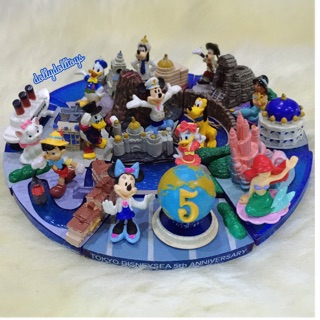 TOKYO DISNEYSEA 5th ANNIVERSARY FIGURES SET