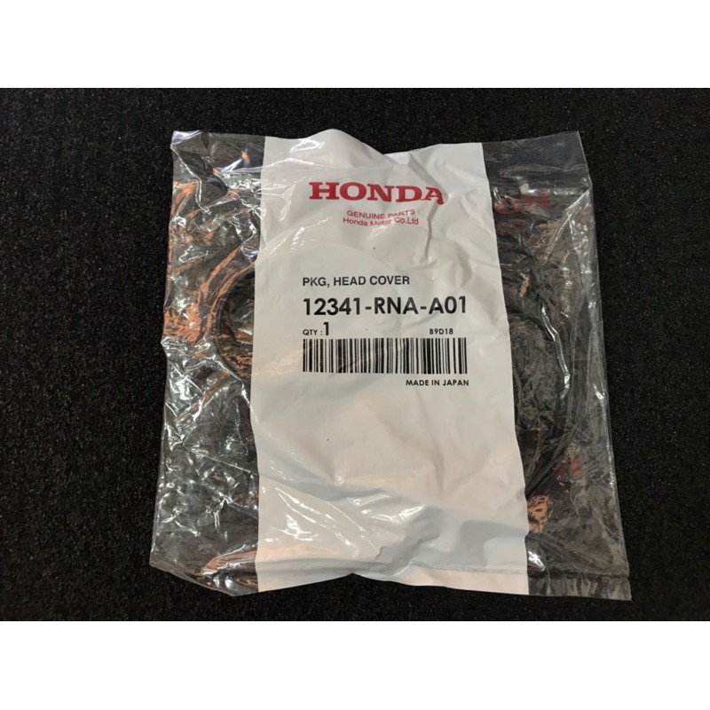 Honda 12341-RNA-A01 SNA FD, TRO FB, TAO CP ENGINE R18 & R20 ปะเก็นฝาครอบวาล์ว