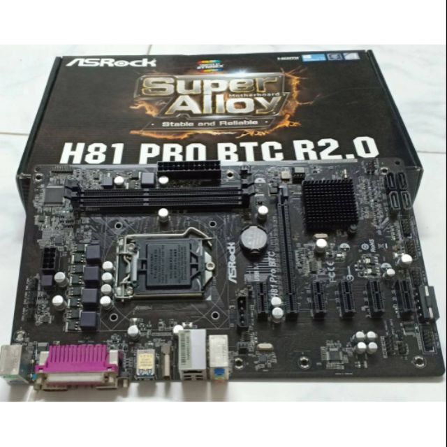 เมนบอร์ด ASROCK H81 PRO BTC R2.0