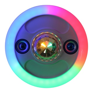 VLight หลอดไฟลำโพง LED 36W (RGB) UFO LED 3in1 E27 EDM บลูทูธ+รีโมท