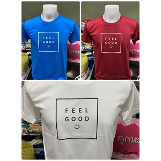 เสื้อยืดลายมินิมอล feel good