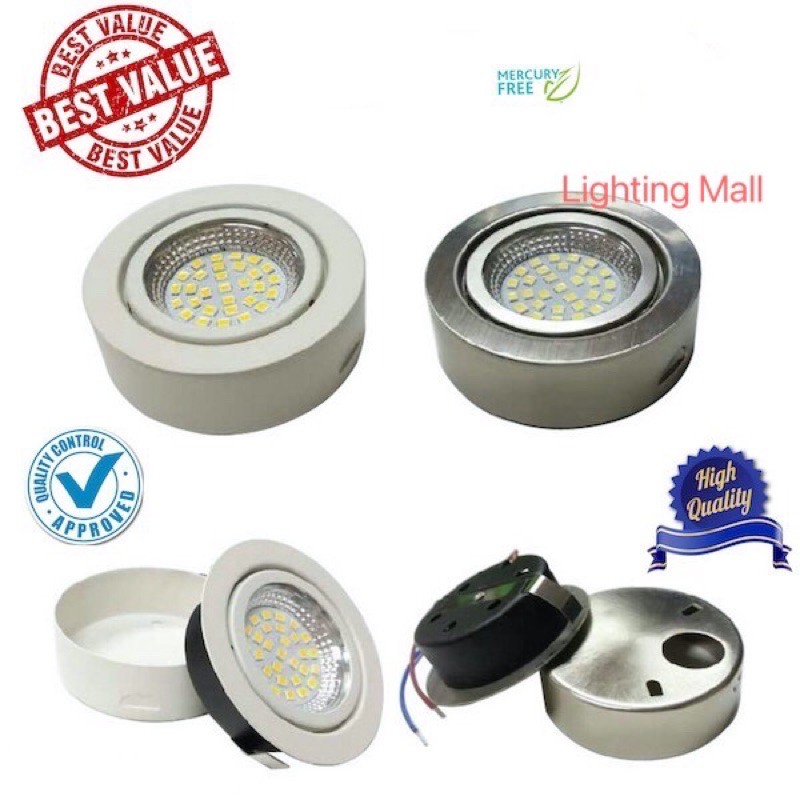 ไฟ LED Surface Eyeball/ Carbinet/3000k/6000k/WH/SV