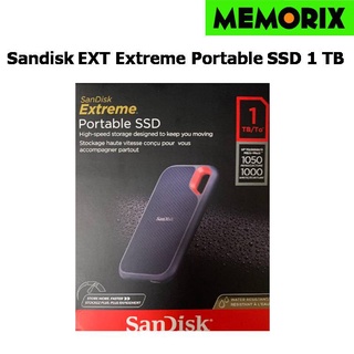 1TB Sandisk External SSD Type C [1050MB/s] Extreme Portable V2 (SDSSDE61) ฮาร์ดดิสก์แบบพกพา NVMe PC