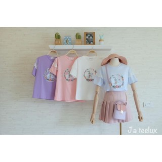 เสื้อยืดแขนสั้นงานเกาหลี