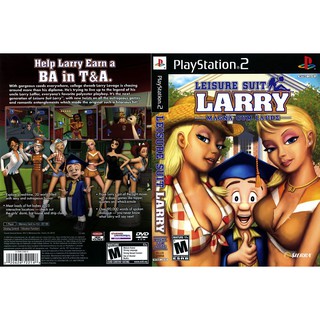 LEISURE SUIT LARRY MAGNA CUM LAUDE [PS2 US : DVD5 1 Disc]