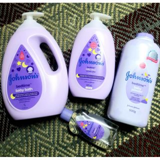 ❗เซตใหญ่สุดคุ้ม❗ จอห์นสัน เบดไทม์  Johnson bedtime baby bathได้4อย่างตามรูป