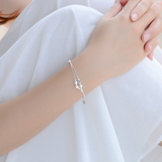 สร้อยข้อมือเงิน 925 รหัส S41 พร้อมส่ง 925