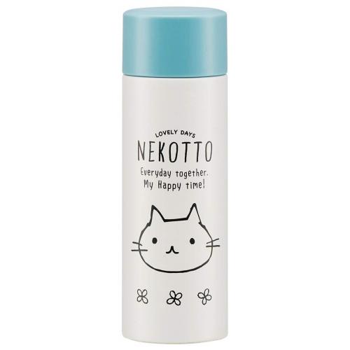 Skater SMBC1B-A Mug Bottle Mini Stainless Water Keitai Mag Nekotto 120ml SMBC1B