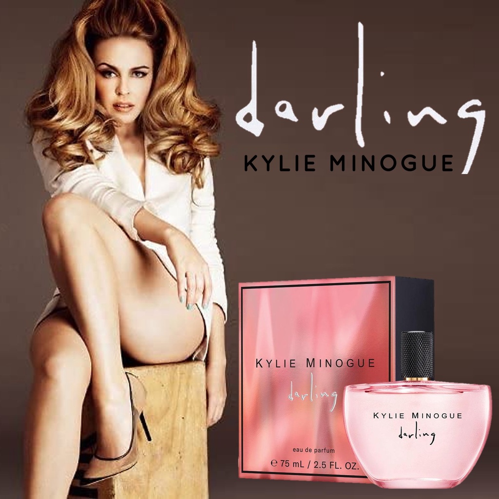 KYLIE MINOGUE DARLING 75ML EDT น้ำหอมลิขสิทธิ์แท้สำหรับผู้หญิงกลิ่นใหม่ล่าสุดรุ่นพิเศษจากนักร้องสาว 