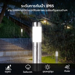 ไฟสนามมินิ กล่องล่ะ2ตัว ไฟปักสนามพลังงานแสงอาทิตย์ White or Warm light เลือกได้ โซล่าเซลล์