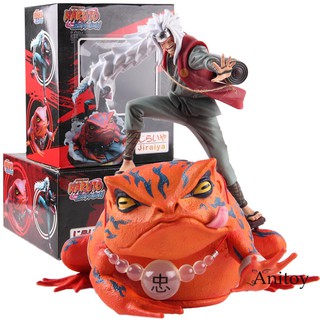 ฟิกเกอร์ Naruto Shippuden jiraiya gama bunta jiage Naruto Action Figure Model Toy