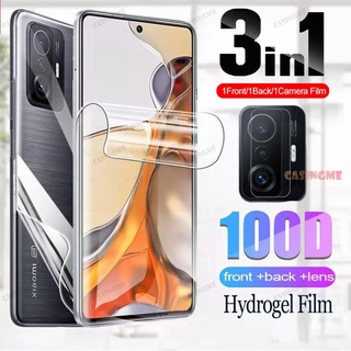 ฟิล์มไฮโดรเจลกันรอยหน้าจอสําหรับ Xiaomi 11T Pro Xiaomi11T Xiomi Mi11T Mi 11 T Pro