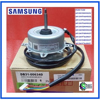 มอเตอร์พัดลมคอล์ยร้อนแอร์ซัมซุง/Motor Fan/Samsung/DB31-00634D/อะไหล่แท้จากโรงงาน