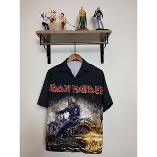 เสื้อเชิ้ตผ้าไหมอิตาลีIronMaiden (Met02)