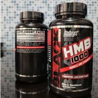 😍Nutrex​ Research HMB1000 Muscle​ ​And​ Strength120cap(เสริมสร้ามกล้ามเนื้อ)​