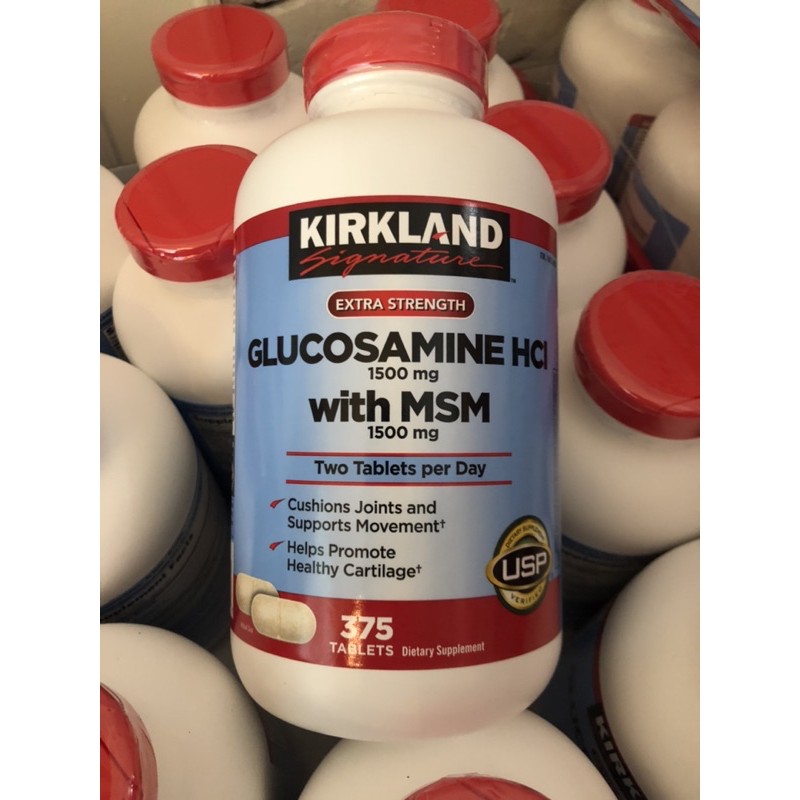 Glucosamine+MSM หมดอายุ 02/27 (375เม็ด)